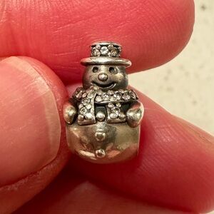 Pandora snowman charm